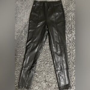 Black Leather Pants